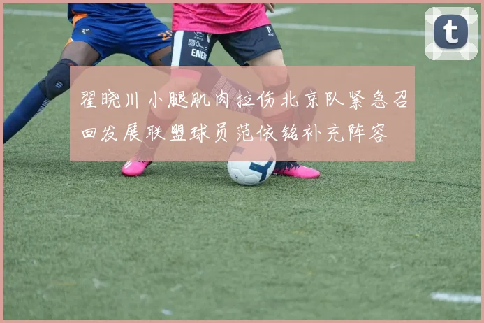 翟晓川小腿肌肉拉伤北京队紧急召回发展联盟球员范依铭补充阵容