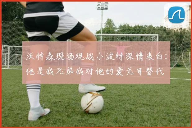 沃特森现场观战小波特深情表白：他是我兄弟我对他的爱无可替代