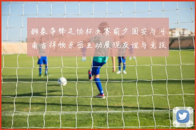 狮象争锋足协杯决赛前夕国安与河南吉祥物亲密互动展现友谊与竞技精神